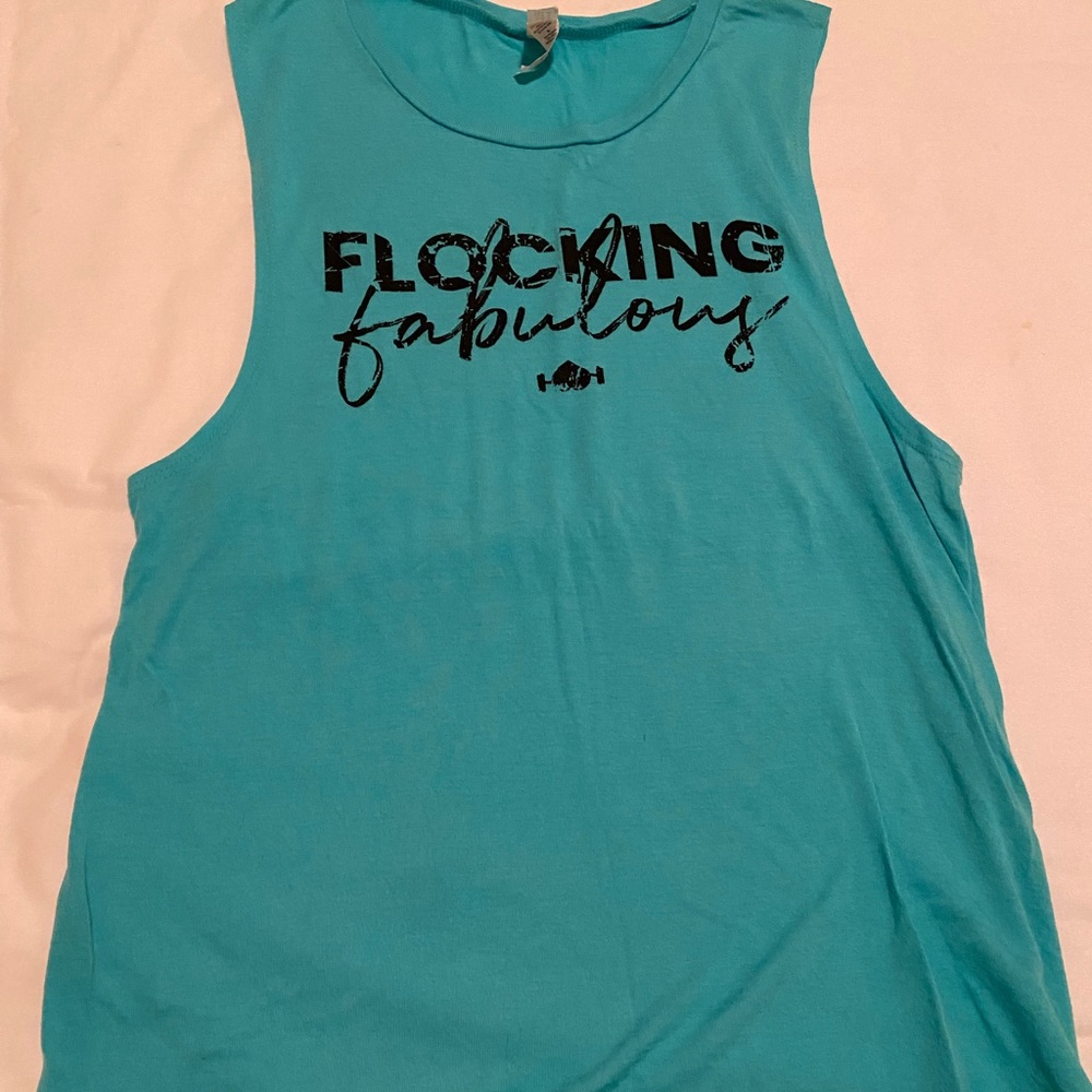 Wodbottom muscle tank